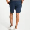 Men’s Regular Fit Flat-Front Comfort Short Navy 2