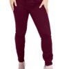 Ladies-Chino-Casual-Cotton-Pant-Ox-Blood-Color